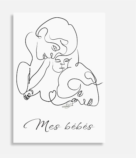 En poster A3