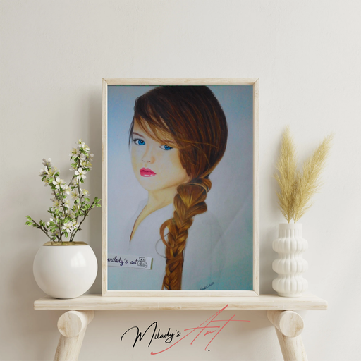 La fille à la tresse